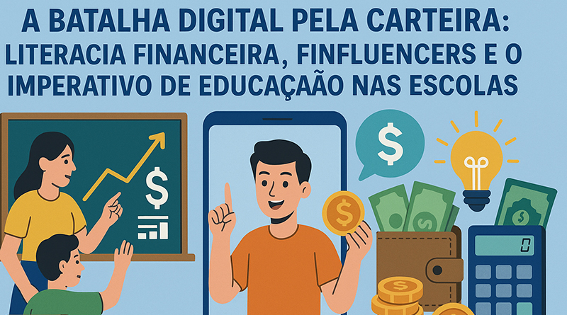 🚨 A Batalha Digital pela Carteira: Literacia Financeira, Finfluencers e o Imperativo de Educação nas Escolas