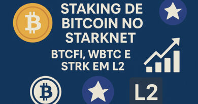 Staking de Bitcoin no Starknet: BTCFi, WBTC e STRK em L2