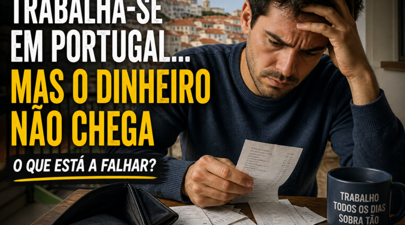 Trabalha-se em Portugal… mas sobra pouco: o que tem de mudar para o país crescer de verdade?