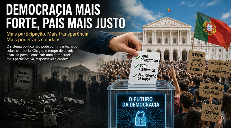 A sensação de um sistema político fechado e a necessidade de aprofundar a democracia