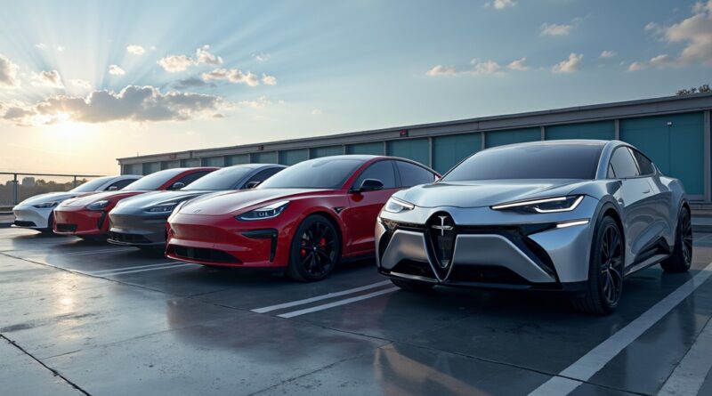 Redução de preços de carros elétricos: como Tesla influencia BMW e Ferrari